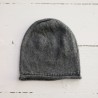 Cotton knit hat Jon, dark grey