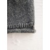 Cotton knit hat Jon, dark grey