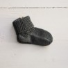 Cotton knit socks Juno, dark grey