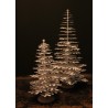 Fir tree - Paper 3D decoration kit, metalic powder