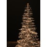 Fir tree - Paper 3D decoration kit, metalic powder