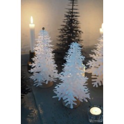 Fir tree - Paper 3D decoration kit, metalic powder