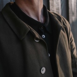 Manteau 08, toile de coton Olive