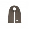 Scarf in merino wool, dusty olive