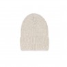 Beanie in merino wool, oat