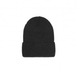 Beanie in merino wool, graphite