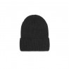 Beanie in merino wool, graphite