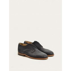 Derby shoes, black calf