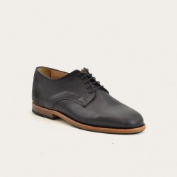 Derby shoes, black calf