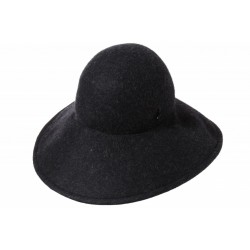 The Cloche"Naja Fay", anthracite wool