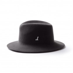 The Traveller hat, black wool