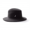 The Traveller hat, black wool