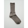 Chaussettes en merinos, beige