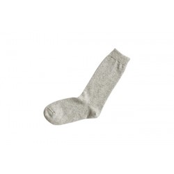 Chaussettes en laine et cachemire, gris clair