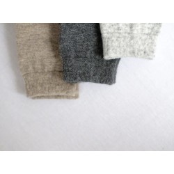 Cashmere wool socks, light grey