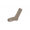 Chaussettes en laine et alpaga, beige