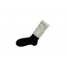 Chaussettes double-face beiges