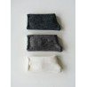 Silk cotton lounge socks, charcoal