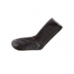 Silk cotton lounge socks, mocha brown