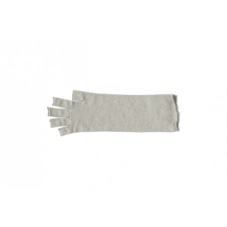 Silk cotton socks, light grey