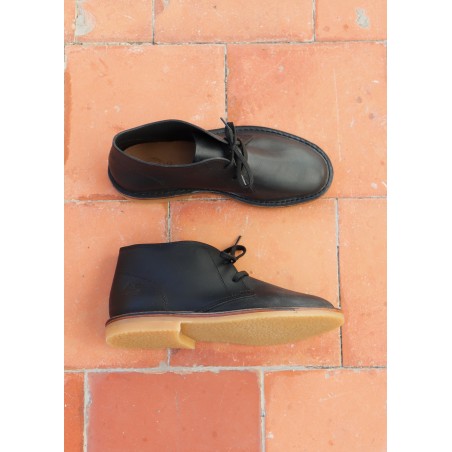 Chaussures Camargue, cuir noir