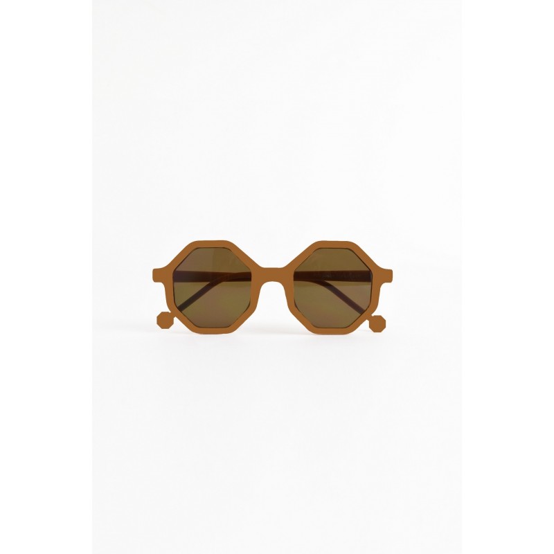 Lunettes solaires enfant, jaune moutarde