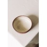 Brown ceramic bowl