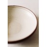 Brown ceramic bowl