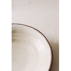 Brown ceramic Serving bowl