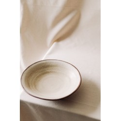 Brown ceramic Serving bowl