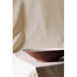 Brown ceramic Serving bowl