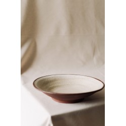 Brown ceramic Serving bowl