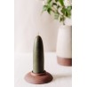 Brown ceramic Candle holder