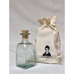 Hand-blown rectangular Bottle