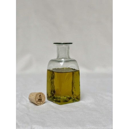 Hand-blown rectangular Bottle