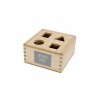 Natural shape sorter box