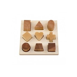 Natural shape puzzle