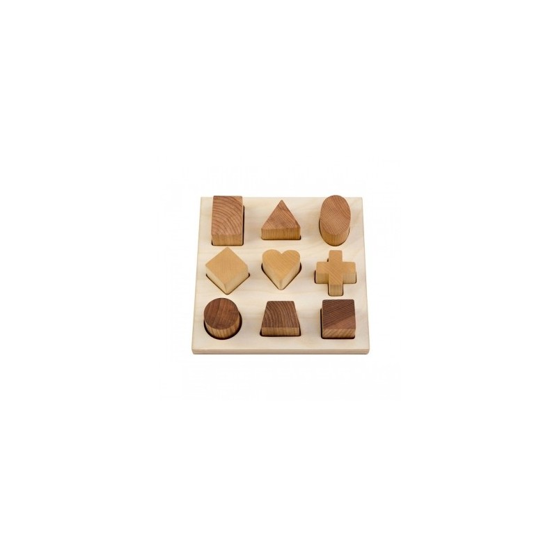 Natural shape puzzle