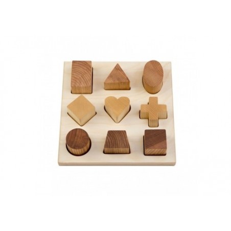 Natural shape puzzle