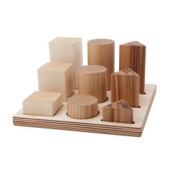 Blocs en bois 50 pièces