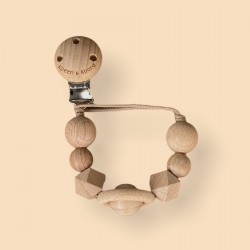 Pacifier clip ELLE - All wood