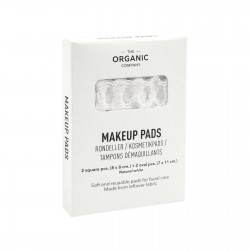 Big waffle makeup pads, white cotton