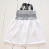 Valentina straps dress striped