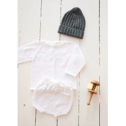 Lois knit sweater, ice