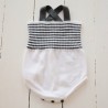 Casper striped romper