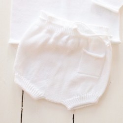 Khalo knit bloomer, Ice