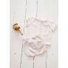 Jan knit sweater, short sleeve, creme