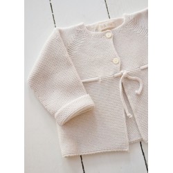 cardigan Violeta, creme