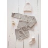 Cotton rip knit hat Noah, creme