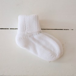 Cotton knit socks Juno, Ice